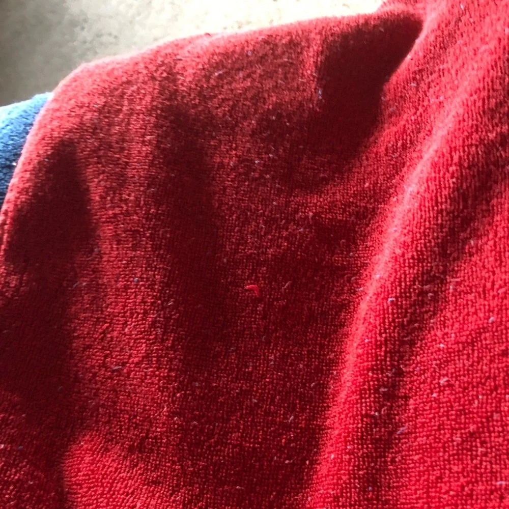 Red bath towels - Soft Character